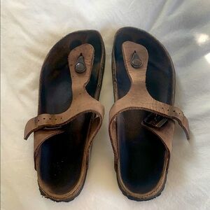 Birkenstock brown sandals